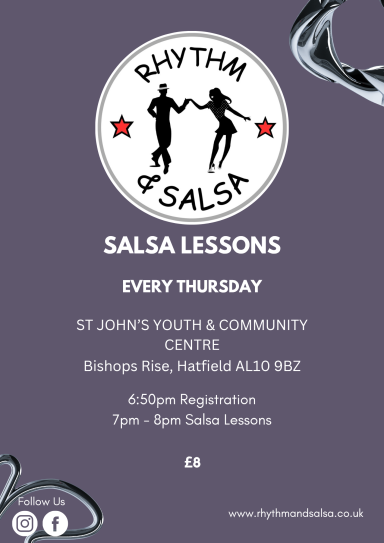 Rhythm & Salsa at St John's Youth & Community Centre
